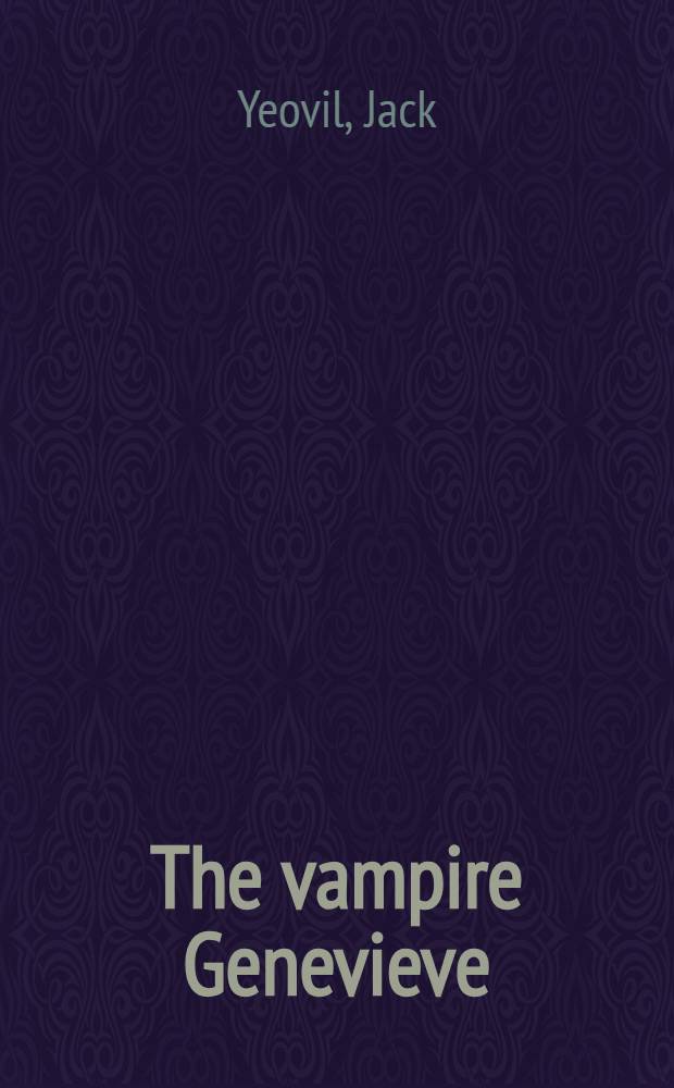 The vampire Genevieve