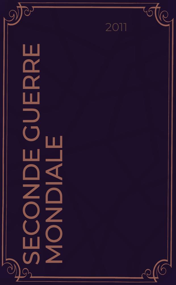 Seconde guerre mondiale : les structures d'internement et de travail encadré : un archipel coercitif en "Petite Russie" = Вторая мировая война: стуктура интернирования и принудительного труда: спектральный анализ Гулагов в "малой России"