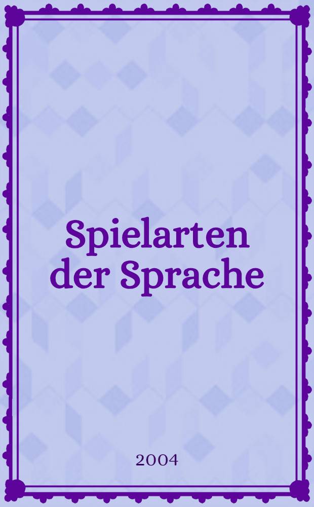 Spielarten der Sprache : Transgressionen des Medialen in der Literatur = Варианты языка.Трансгрессия(переход)языка из средств массовой информации к литературному языку