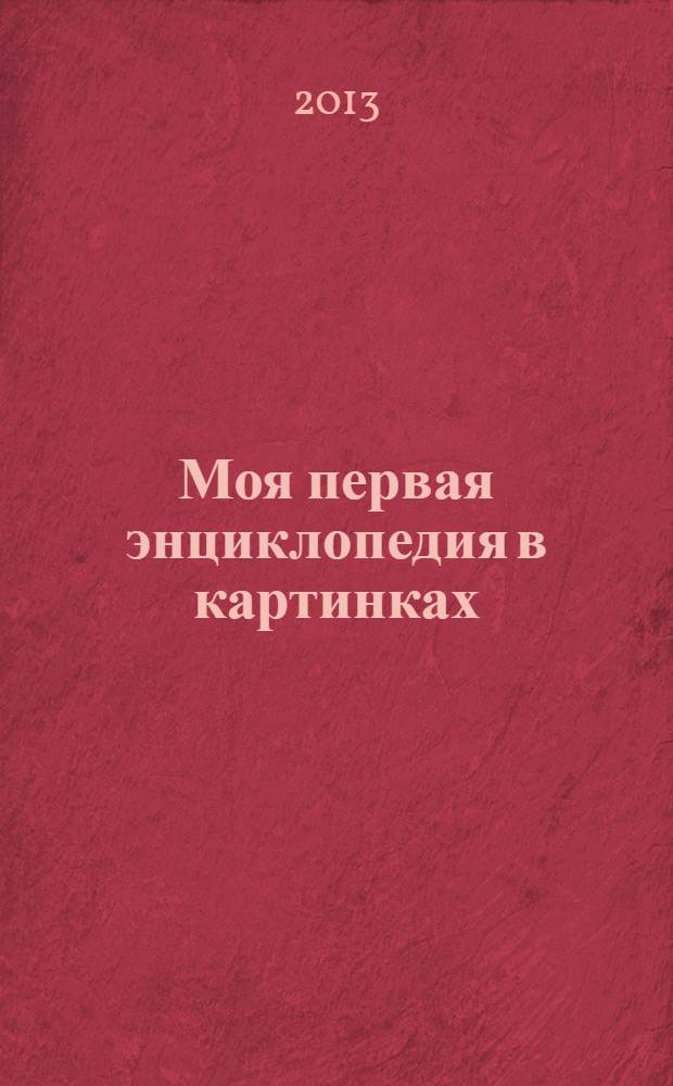 Моя первая энциклопедия в картинках : для детей от 2 до 5 лет : больше 500 слов