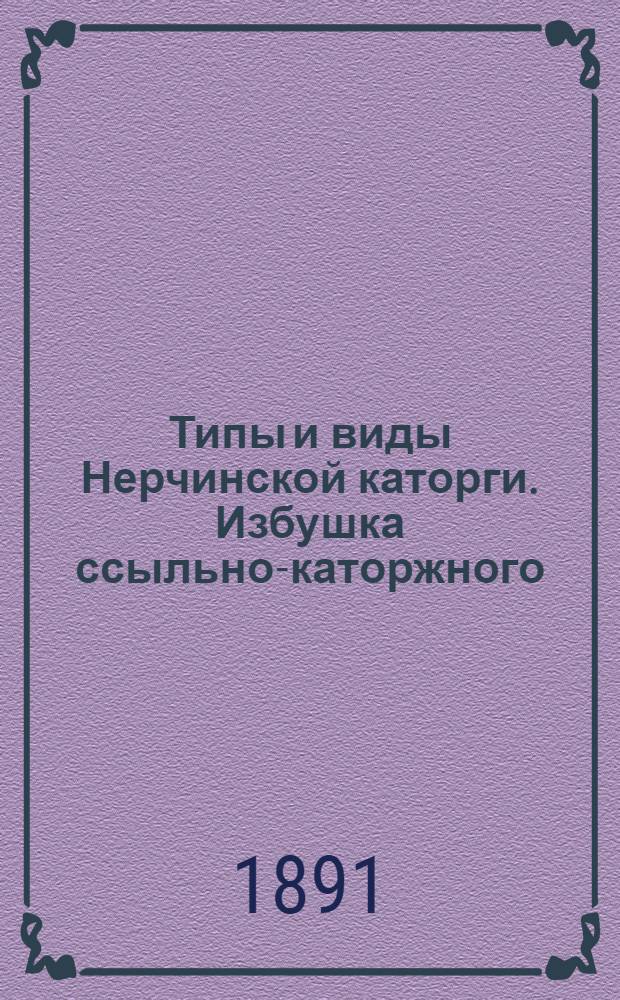 Типы и виды Нерчинской каторги. Избушка ссыльно-каторжного