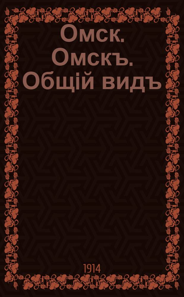 Омск. Омскъ. Общiй видъ