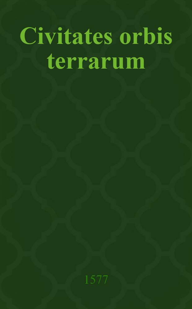 Civitates orbis terrarum