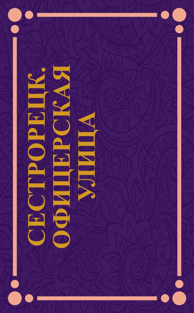 Сестрорецк. Офицерская улица = Sestroretzk. Rue des officiers