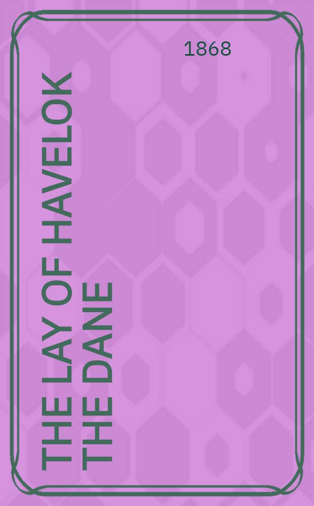 The Lay of Havelok the Dane