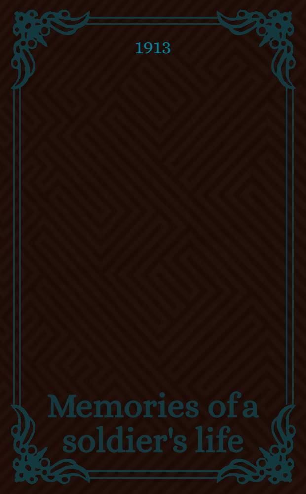 Memories of a soldier's life