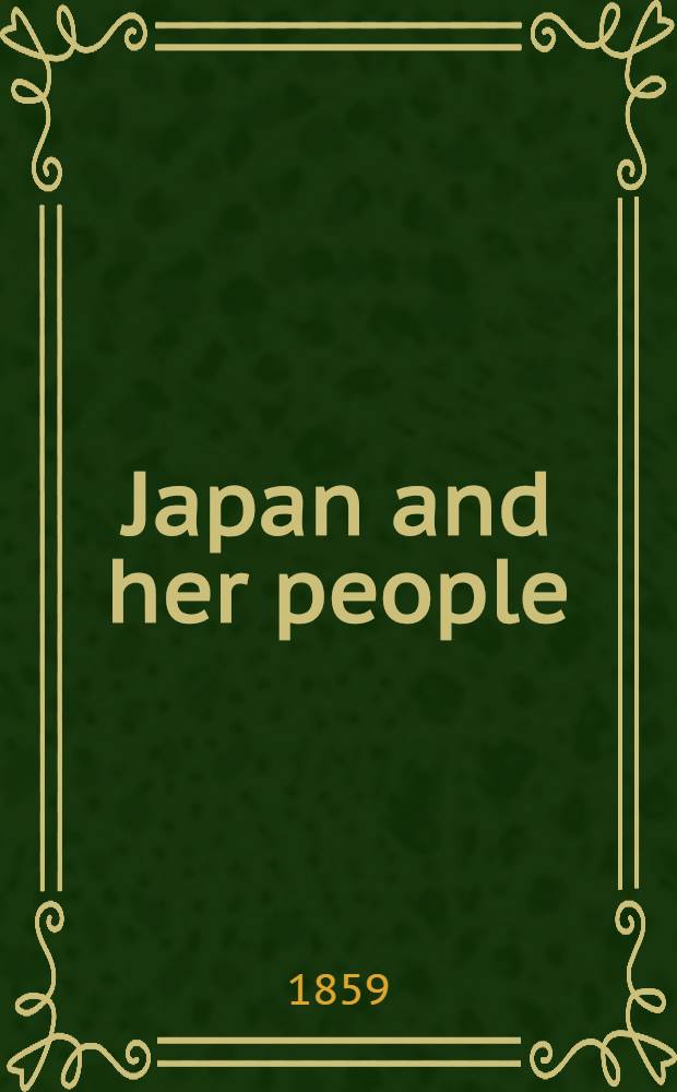 Japan and her people