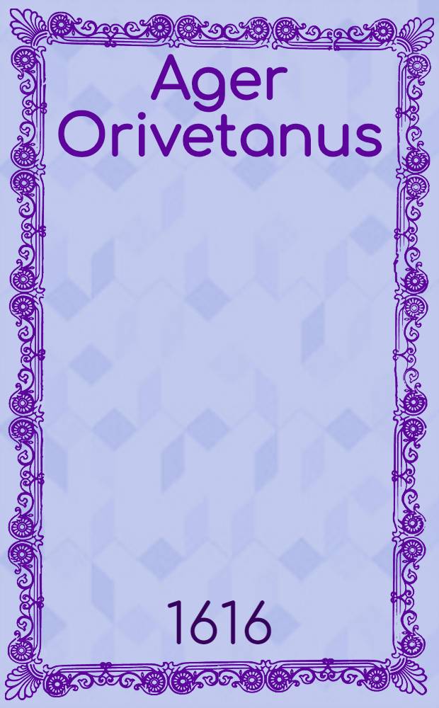 Ager Orivetanus