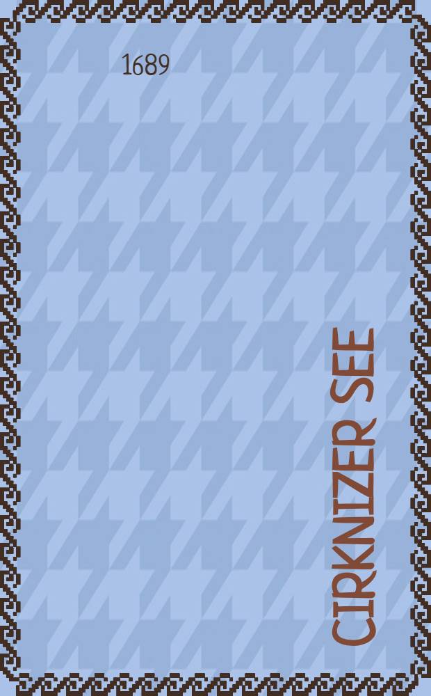 [Cirknizer See]