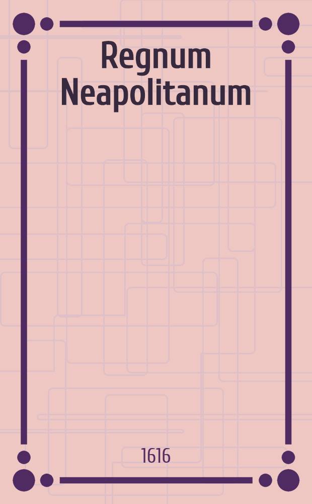 Regnum Neapolitanum