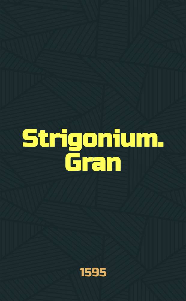 Strigonium. Gran