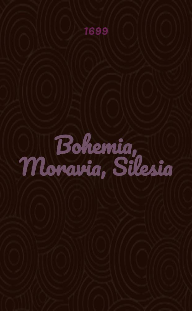 Bohemia, Moravia, Silesia