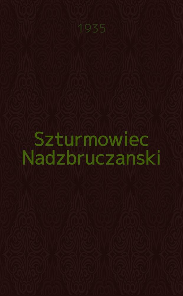 Szturmowiec Nadzbruczanski : organ Gródeckiego rejkomu KP(b)U i RKW. 1935, №41 (9 апр.)