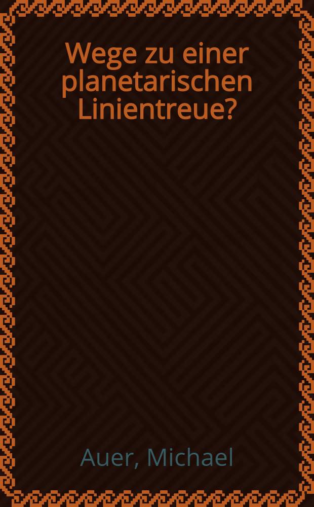 Wege zu einer planetarischen Linientreue? : Meridiane zwischen Jünger, Schmitt, Heidegger und Celan = Путь к верной(правильной) линии?Меридианы(сравнения) между творчеством Юнгер,Шмитт,Хейдеггер и Целан.