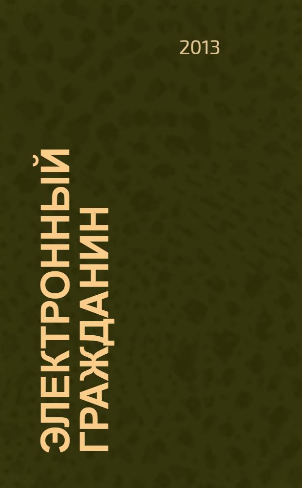 Электронный гражданин : учебник : официальный учебный курс