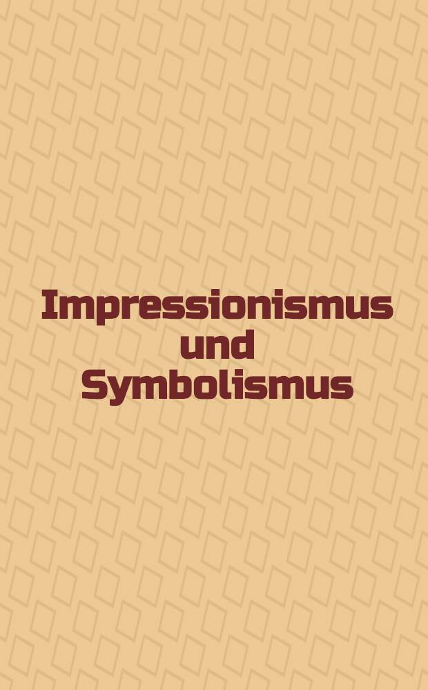 Impressionismus und Symbolismus : Malerei der Jahrhundertwende aus Polen : eine Ausstellung des Nationalmuseums Warschau, Staatliche Kunsthalle Baden-Baden, 6. Dezember 1997 - 1. März 1998 : Katalog = Импрессионизм и символизм