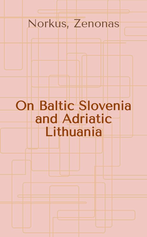On Baltic Slovenia and Adriatic Lithuania : a qualitative comparative analysis of patterns in post-communist transformation = По Балтийской Словении и Адриатической Литве.
