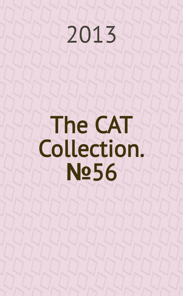 The CAT Collection. № 56 : Као-мани