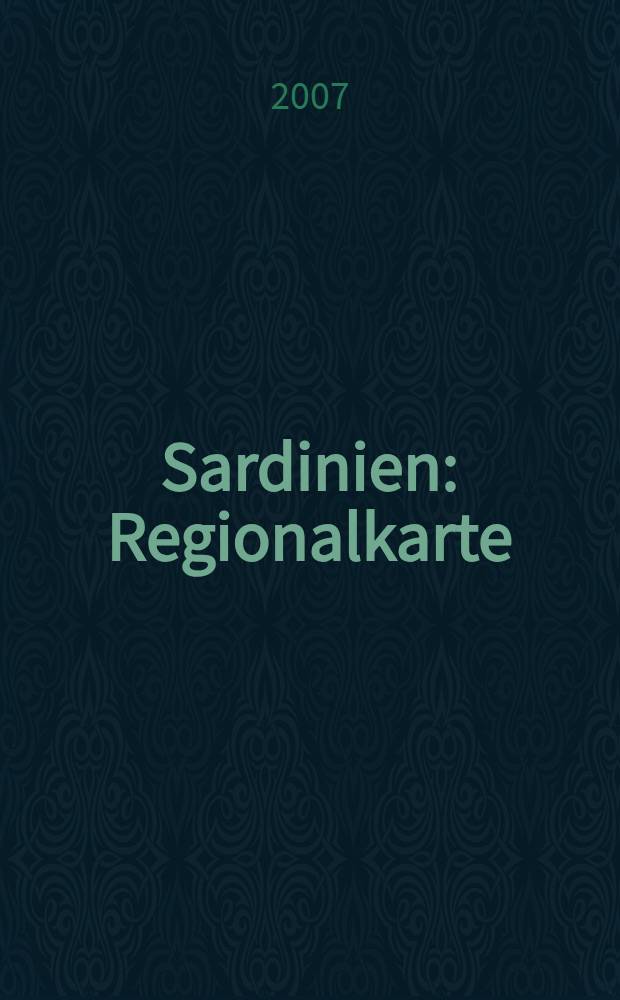 Sardinien : Regionalkarte