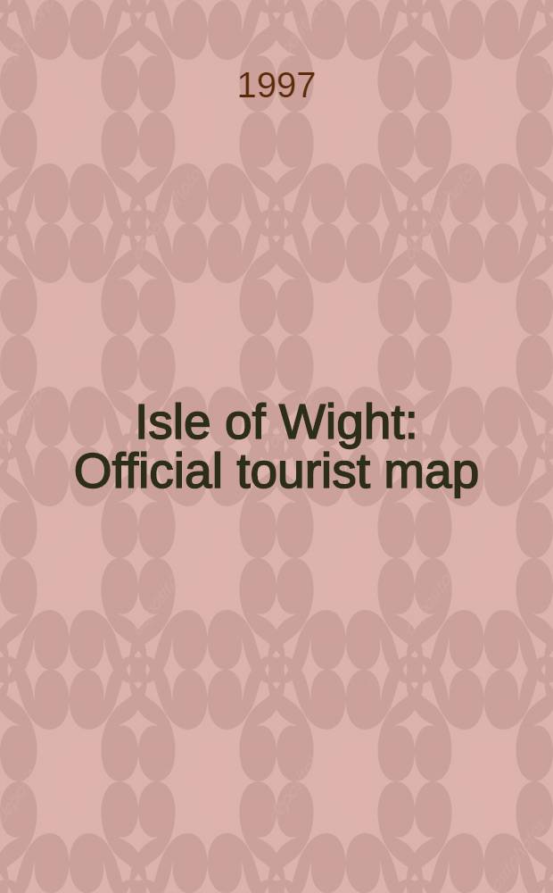 Isle of Wight : Official tourist map