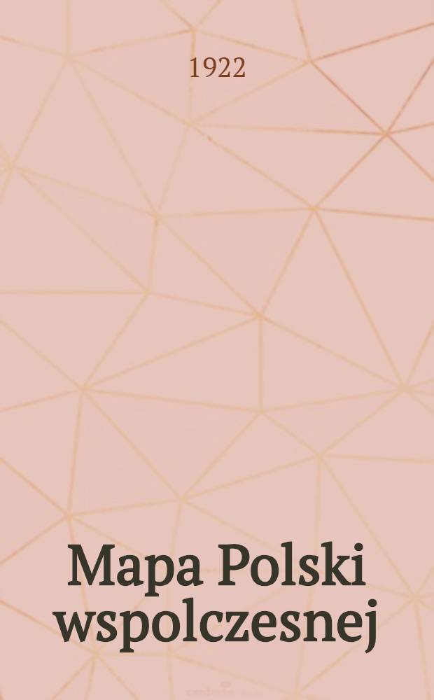 Mapa Polski wspolczesnej