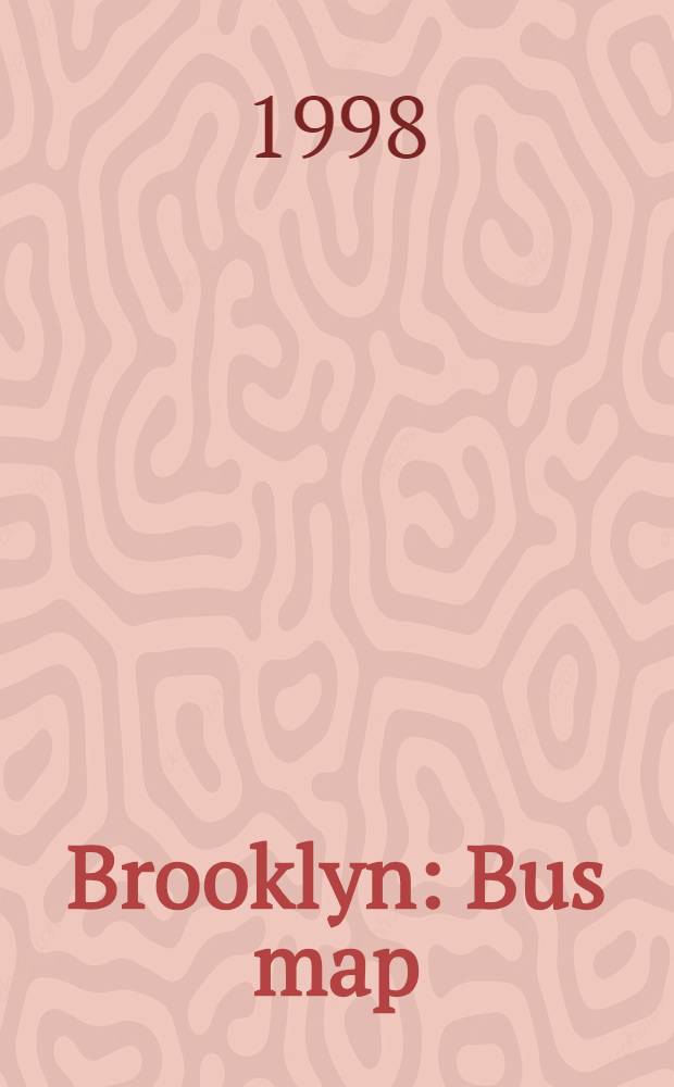 Brooklyn : Bus map