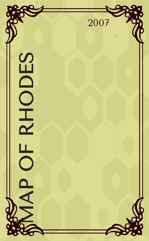 Map of Rhodes