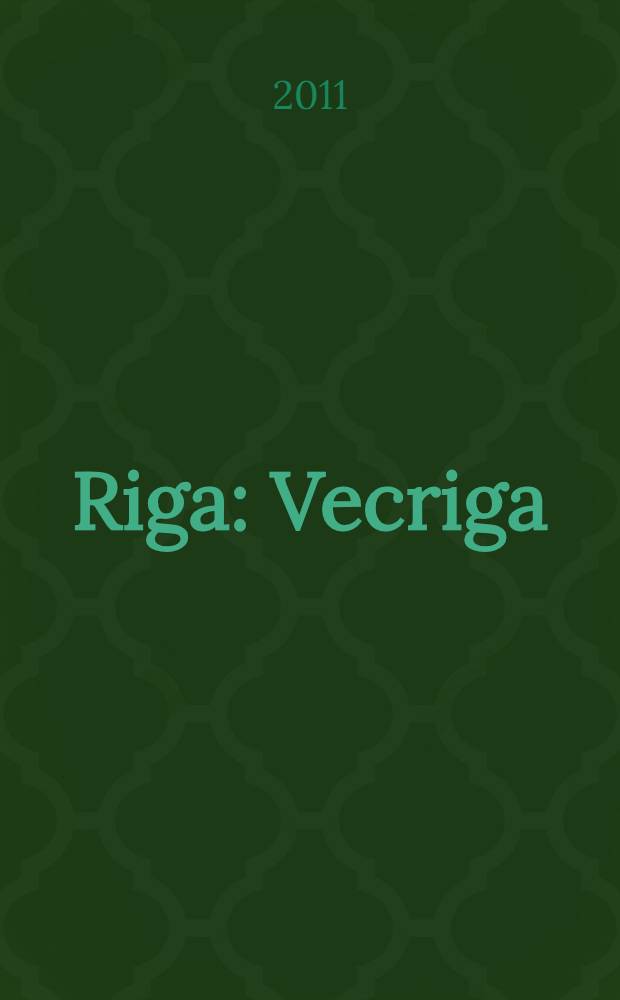 Riga : Vecriga