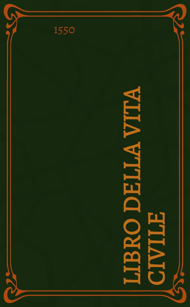 Libro della vita civile