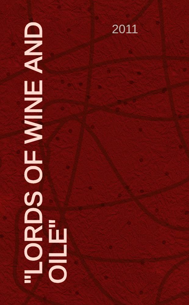 "Lords of wine and oile" : community and conviviality in the poetry of Robert Herrick : based on the papers of the Conference on 'community and conviviality in Herrick and his contemporaries' held at Buckfast Abbey, Devon, in July, 2008 = "Владыки вина и масла": общество и веселье в поэзии Роберта Геррика