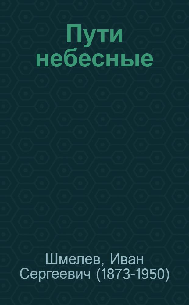 Пути небесные : роман