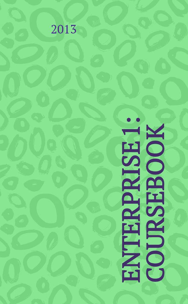 Enterprise 1 : coursebook : student's CD