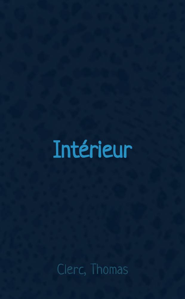 Int&eacute;rieur