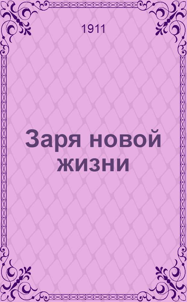 Заря новой жизни : роман