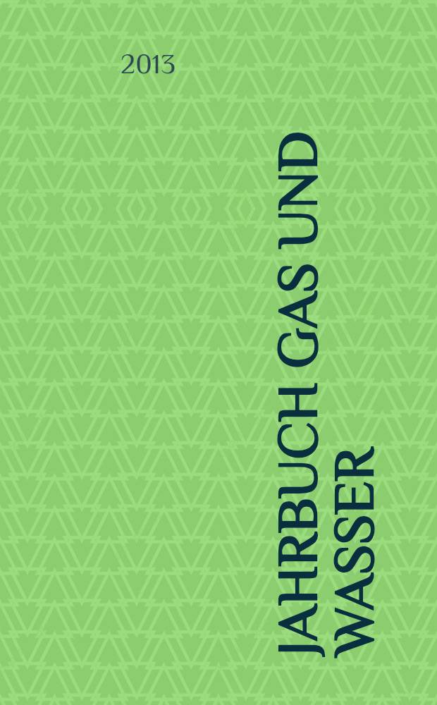Jahrbuch Gas und Wasser