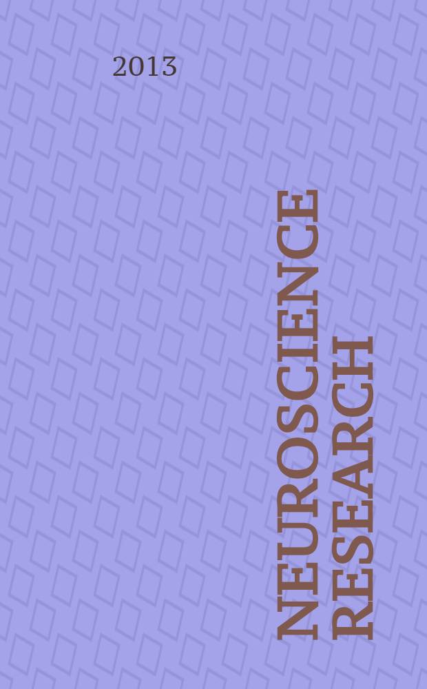 Neuroscience research : The offic. j. of the Japan neuroscience soc. Vol. 76, № 3