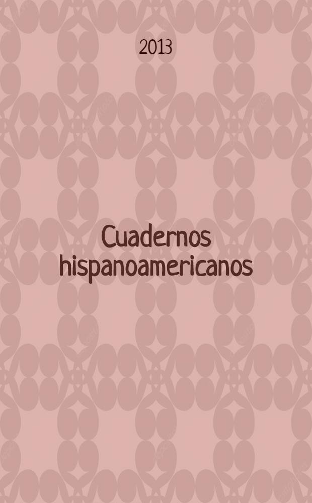 Cuadernos hispanoamericanos : Revista mensual de cultura hispánica. 2013, № 761