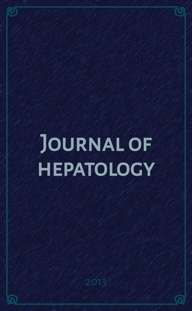 Journal of hepatology : The j. of the Europ. assoc. for the study of the liver. Vol. 59, № 3