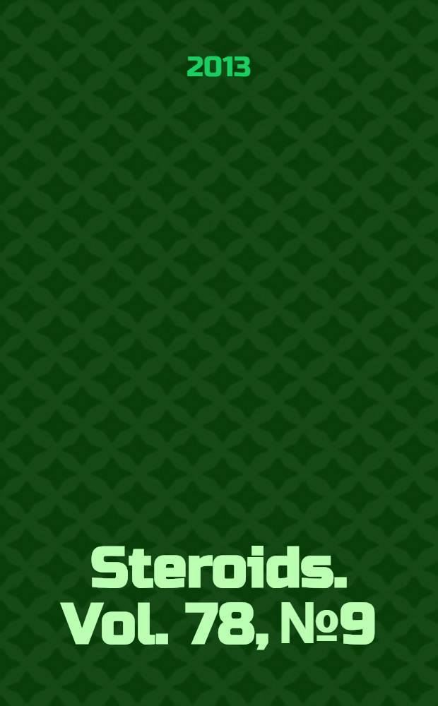 Steroids. Vol. 78, № 9