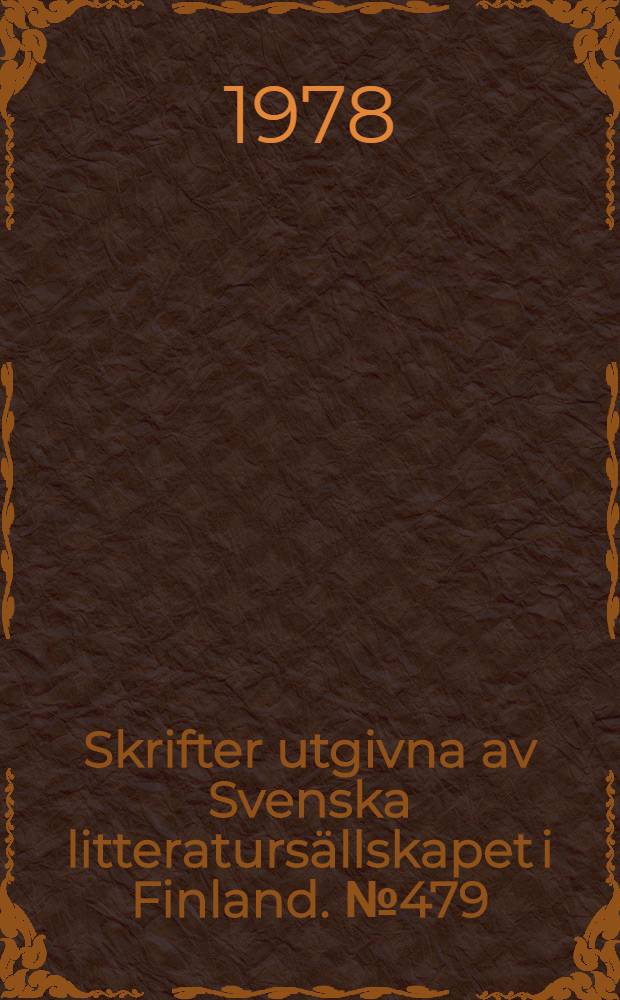 Skrifter utgivna av Svenska litteratursällskapet i Finland. № 479 : Expressionisten Elmer Diktonius