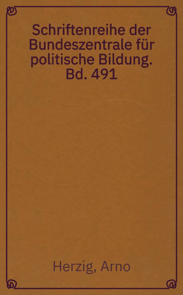 Schriftenreihe der Bundeszentrale für politische Bildung. Bd. 491 : Jüdische Geschichte in Deutschland = стория евреев в Германии.