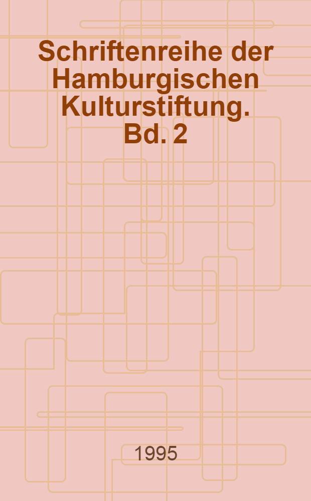 Schriftenreihe der Hamburgischen Kulturstiftung. Bd. 2 : Aby M. Warburg = "Восторженная Нимфа скорбит по речному богу"