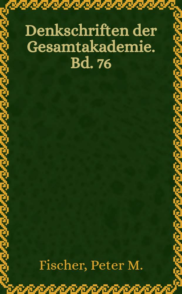 Denkschriften der Gesamtakademie. Bd. 76 : Tell Abu al-Kharaz in the Jordan Valley = Телль Абу аль-Хараз в долине Иордана