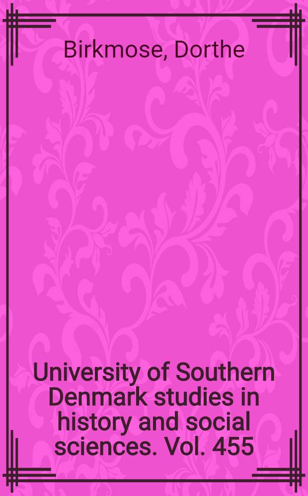 University of Southern Denmark studies in history and social sciences. Vol. 455 : Når gode mennesker handler ondt = Хорошие люди против плохих. Табу в наших поступках.