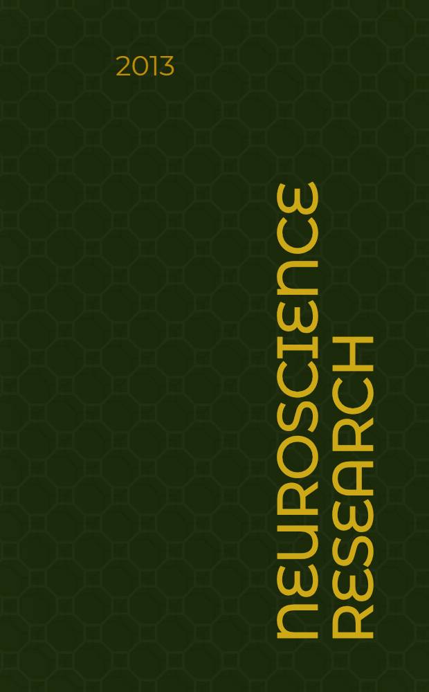 Neuroscience research : The offic. j. of the Japan neuroscience soc. Vol. 77, № 4