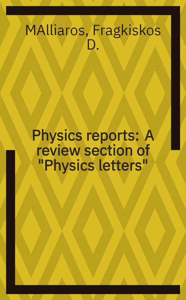 Physics reports : A review section of "Physics letters" (Sect. C). Vol. 533, № 4 : Clustering and community detection in directed networks