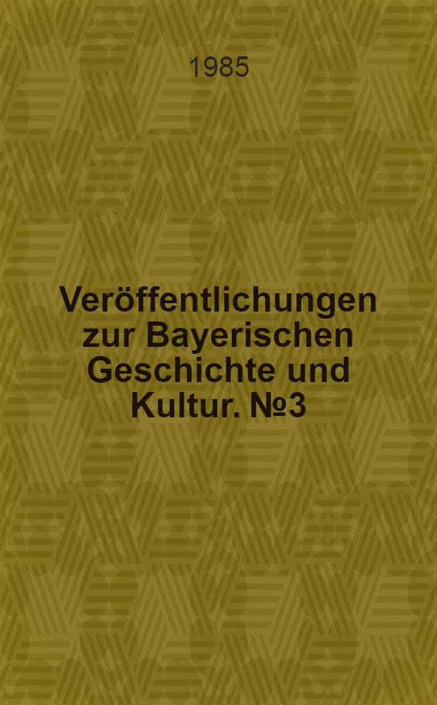Veröffentlichungen zur Bayerischen Geschichte und Kultur. № 3 : Aufbruch ins Industriezeitalter = Вступление в индустриальную эпоху. Пути исторического развития.