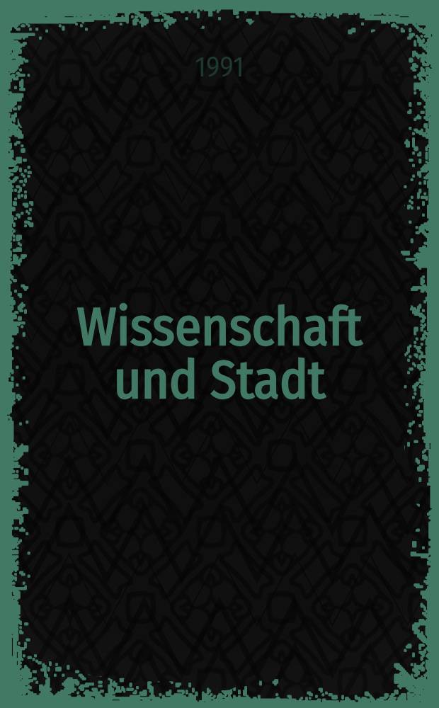 Wissenschaft und Stadt : Publikationen der Freien Universität Berlin aus Anlaß der 750-Jahr-Feier Berlins. Bd. 18 : Die Berliner Didaktik = Педагогика Берлина
