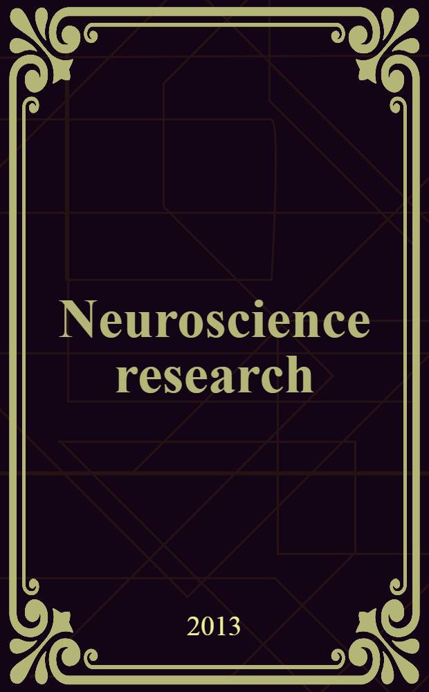 Neuroscience research : The offic. j. of the Japan neuroscience soc. Vol. 77, № 1/2