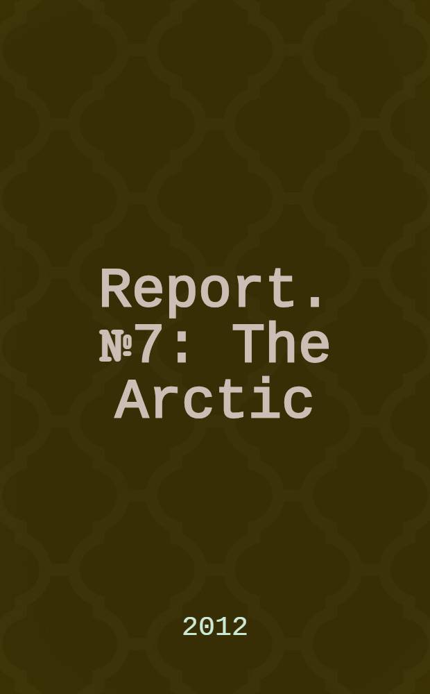 [Report]. № 7 : The Arctic